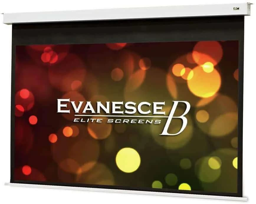 Ecran proiectie electric, 244 x 137 cm, incastrabil in tavan, EliteScreens Evanesce B EB110HW2-E12, format 16:9