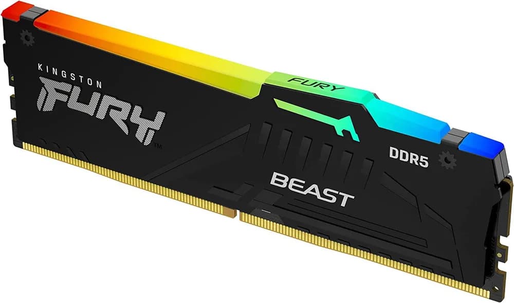 Memorie DDR Kingston DDR5 8GB frecventa 6000 Mhz, 1 modul, radiator, iluminare RGB, latenta CL36, "KF560C36BBEA-8"