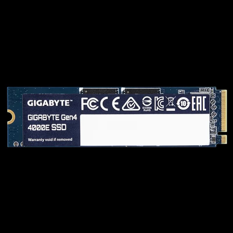 SSD intern GIGABYTE Gen4 4000E, 500 GB, PCI Express 4.0 x4, NVMe, M.2