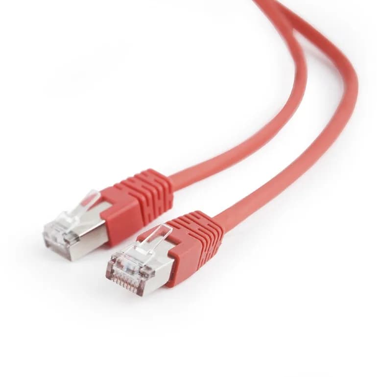 PATCH CORD FTP GEMBIRD Cat5e, cupru-aluminiu, 2 m, rosu, AWG26, ecranat "PP22-2M/R"