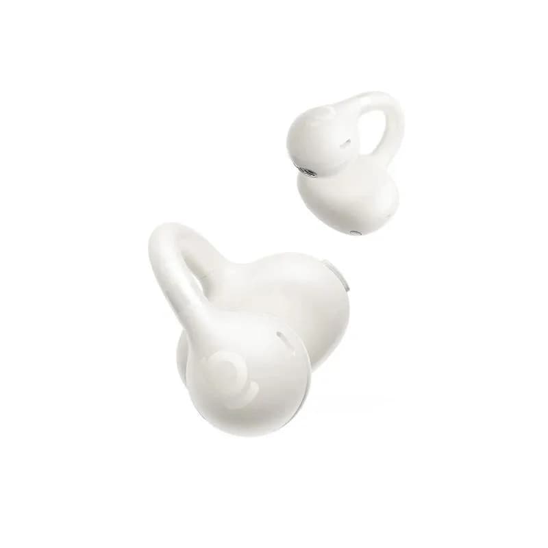 CASTI Baseus Bass BC1 Open-Ear True Wireless, on ear, pt smartphone, microfon pe casca, conectare prin Bluetooth 6.0, alb "A0102401" - 6932172694425