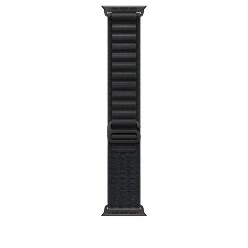 Curea pentru Apple Watch 49mm Black Alpine Loop - Large - Black Titanium Finish