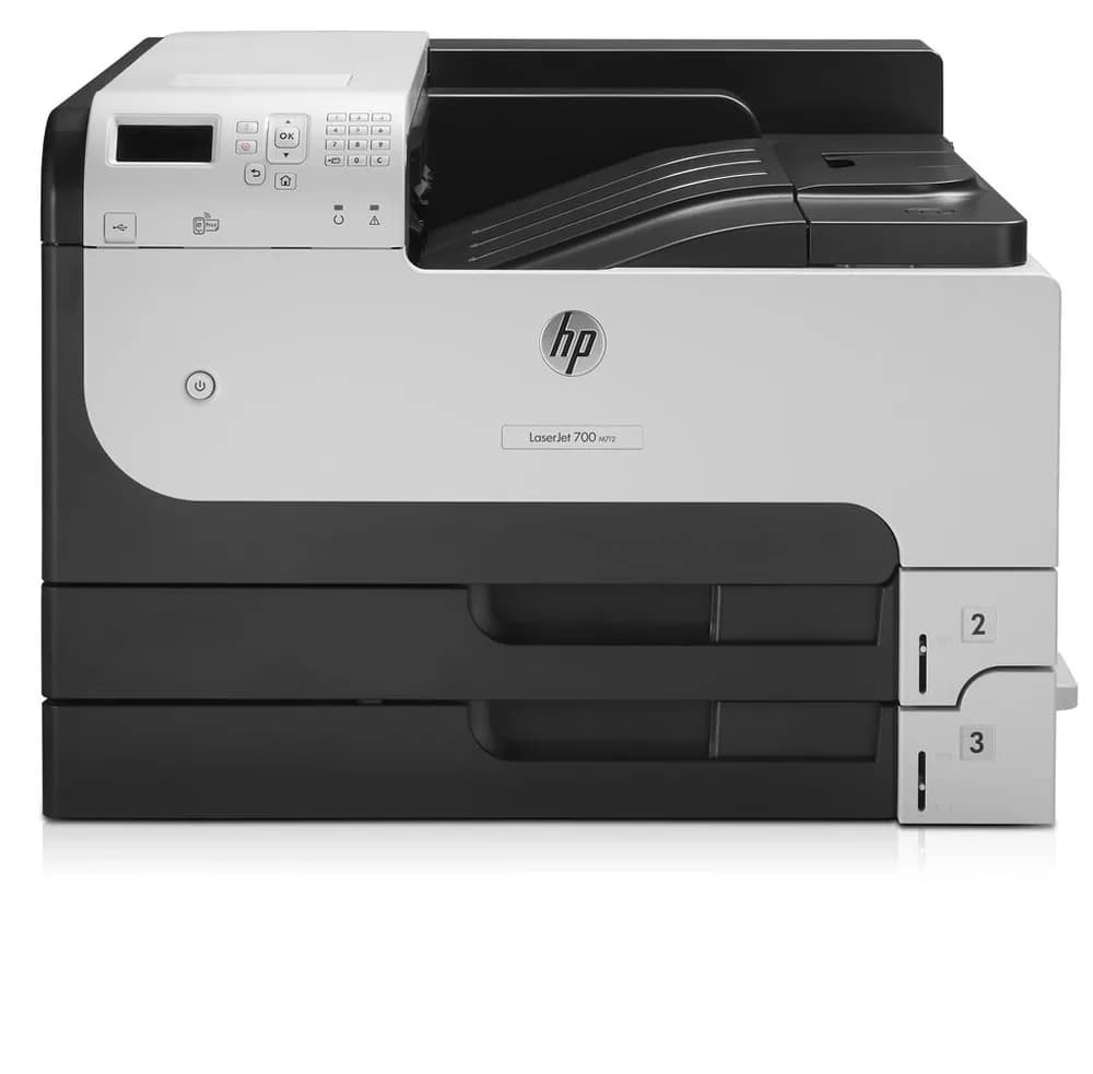Imprimanta Laser Mono HP M712dn, A4, Functii: Impr., Viteza de Printare Monocrom: 41ppm, Viteza de printare color:, Conectivitate:USB|Ret, Duplex:Da, ADF:Nu "CF236A"