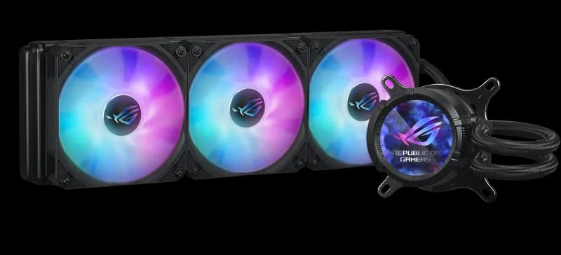 Cooler Procesor ASUS ROG STRIX LC III 360 ARGB, Lichid, 12 cm, 3 ventilatoare, aRGB