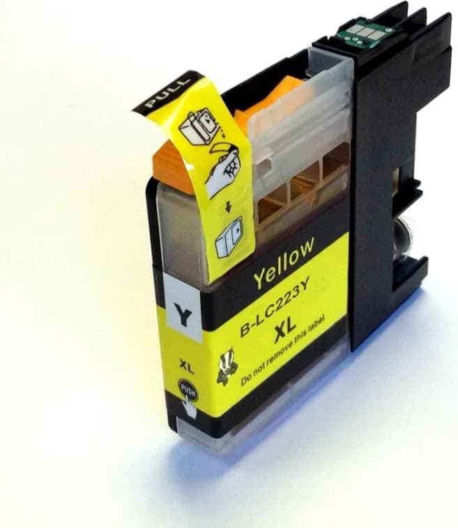 Cartus Cerneala Original Brother Yellow, LC223Y, pentru DCP-J4120|MFC-J4420|J4620|J5320|J5620|J5720, 550, "LC223Y"