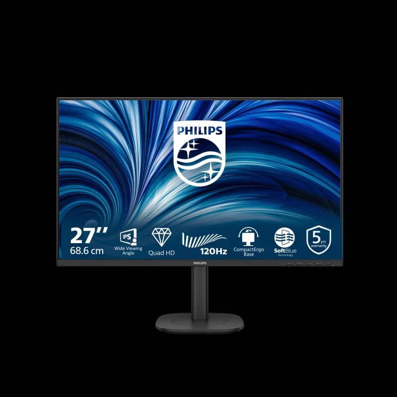 Monitor Consumer Philips 27B2N3500J/00, 27", 2560 x 1440 pixeli, Black