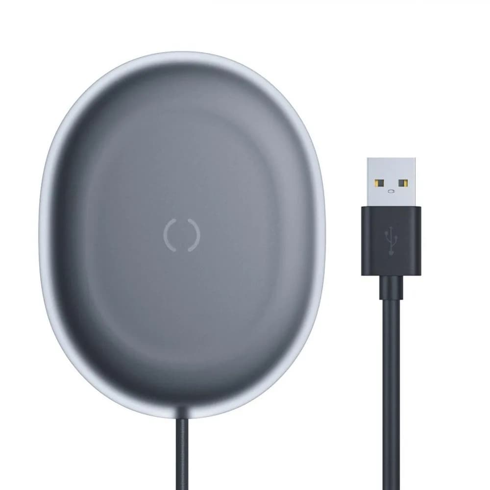 Incarcator Wireless Baseus Jelly Qi, 15 W, 1 port, Negru
