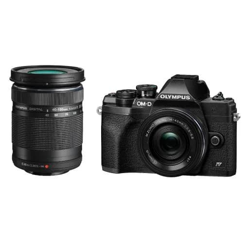 CAMERE foto Olympus E-M10 IV 1442 EZ Pancake Double Zoom Kit blk/blk "V207132BE010"