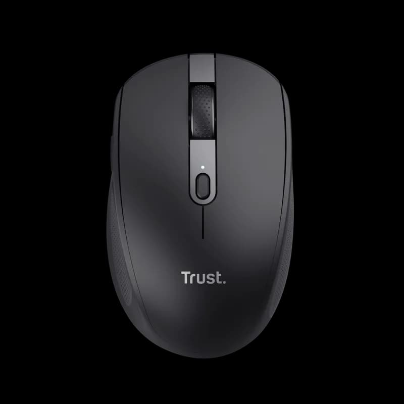 Mouse Wireless TRUST Ozaa, 3200 dpi, Negru