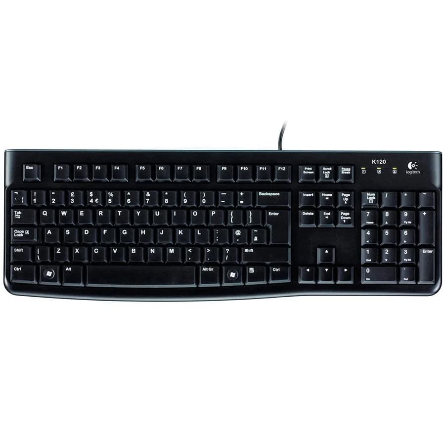 TASTATURA LOGITECH USB, black, "K120" "920-002509"