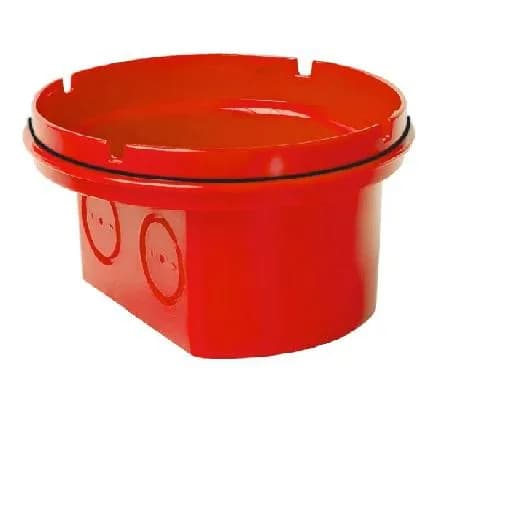 Soclu de montaj IP65 Honeywell, CWR; Culoare: rosu; Se livreaza la setde 5 bucati