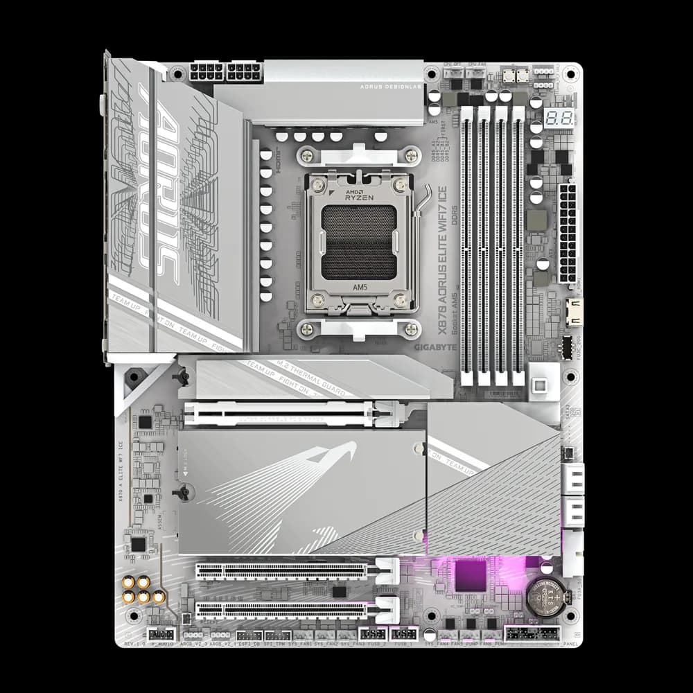 Placa de baza GIGABYTE X870 A ELITE WF7 ICE "X870 A ELITE WF7 ICE"