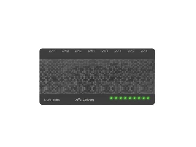 Switch DSP1-1008 8x 1 Gb/s, fara management, Gigabit Ethernet, desktop, 5V