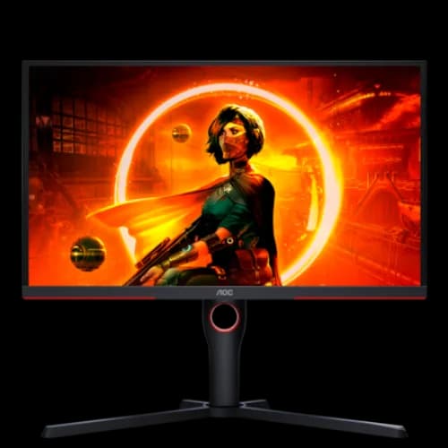 Monitor Gaming AOC 25G3ZM/BK, 24.5", 1920 x 1080 pixeli, Black, Red
