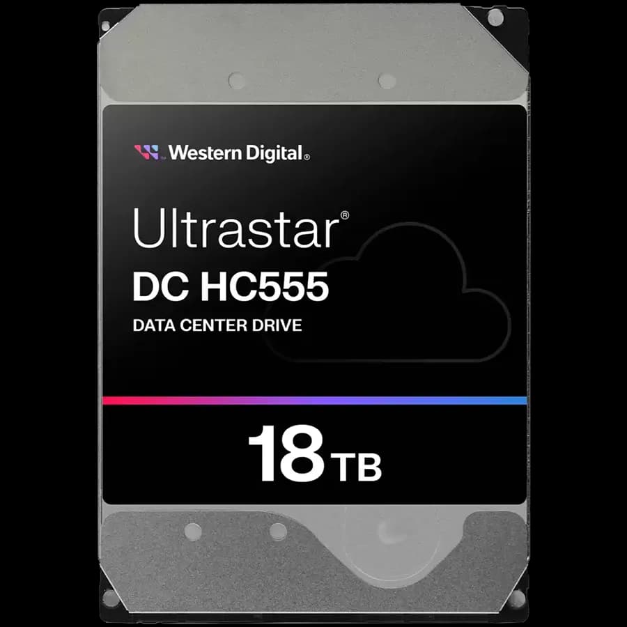 HDD Server WD Ultrastar DC HC555 18TB 512e SE, 3.5"", 512MB, 7200 RPM, SATA, SKU: 0B48723 "WUH722018CLE6L4"