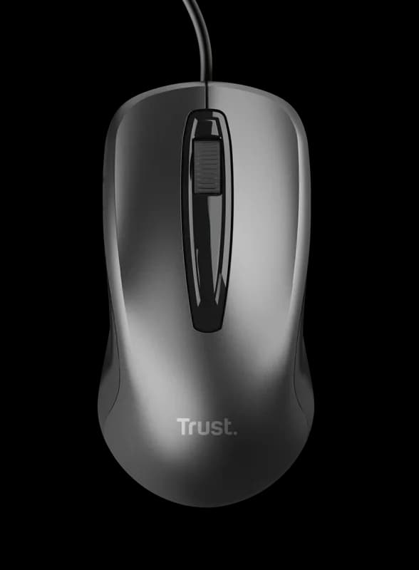 Mouse Trust 24657, 1200 DPI, Negru