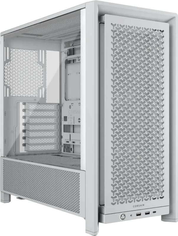 Carcasa CORSAIR FRAME 4000D RS, Mid Tower, White