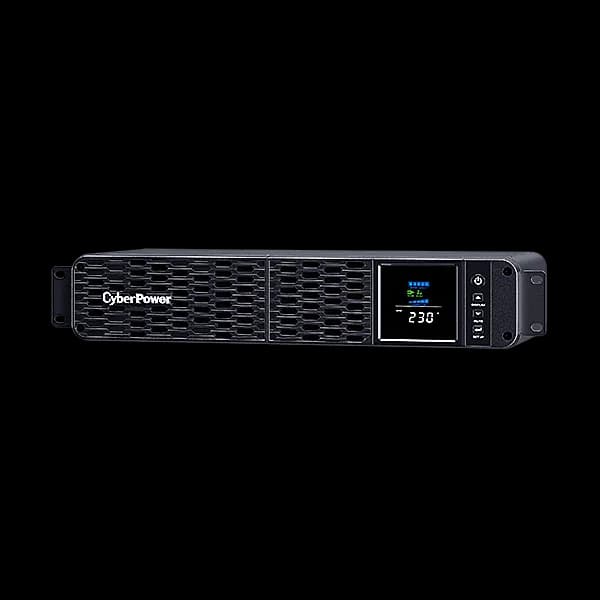 UPS CYBER POWER Line Int. cu Sinusoida Pura,rack 2U,1600VA/ 1000W AVR,8xIEC,LCD,2x 12V/9Ah,Backup 2-9min,incarc.8h,USB,RS232,RJ45,slot SNMP,GreenP,seria CP "CP1600EIPFCRM2U"
