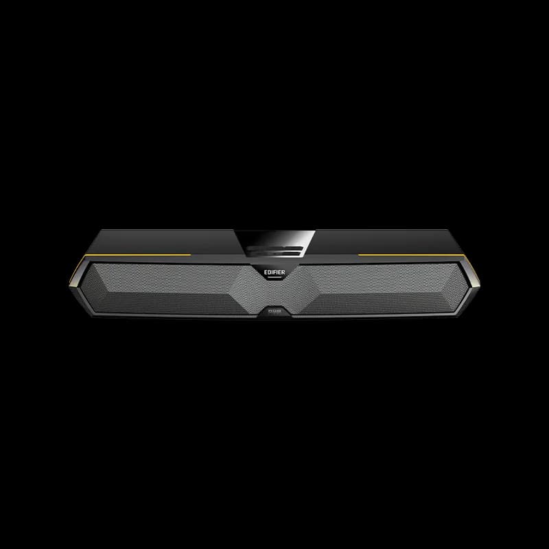 BOXE EDIFIER Gaming desktop, RMS: 5W (2.5W + 2.5W), Bluetooth 5.3, USB-A, RGB, sound card/ mic, dim. 485x70x80mm, black, "MG300-BK"