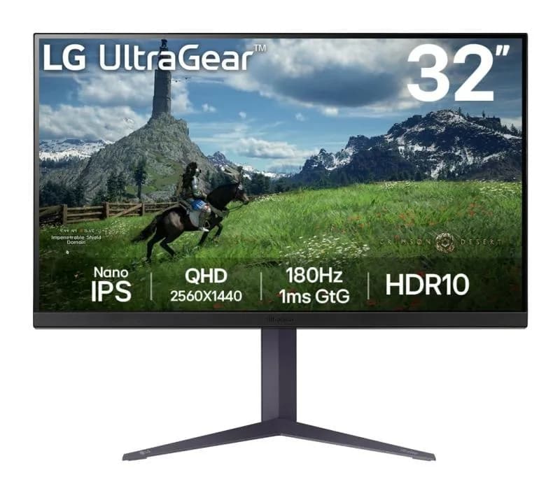 Monitor Consumer LG 32GS85Q-B, 31.5", 2560 x 1440 pixeli, Black