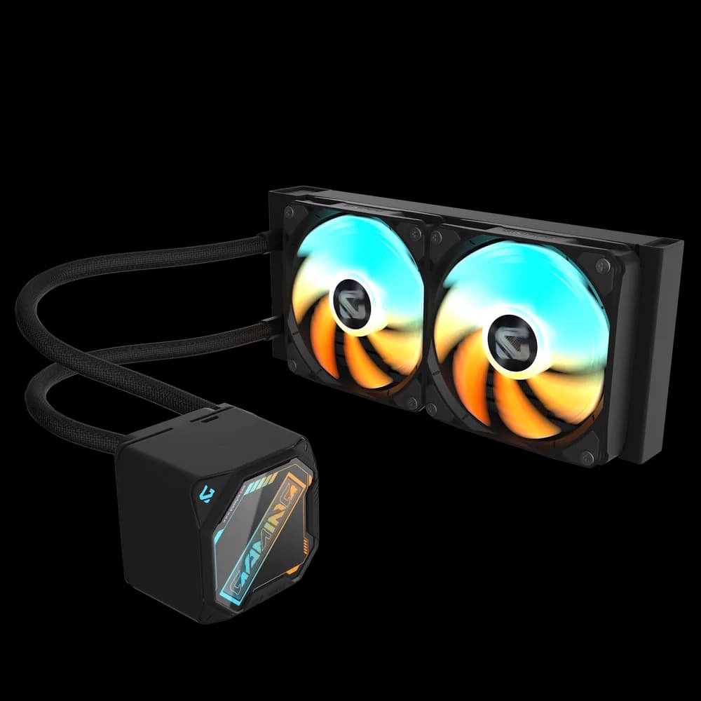 Cooler Lichid GIGABYTE GAMING 240, AIO 240mm, Intel/ AMD, Negru "GP-GIGABYTE GME 240"