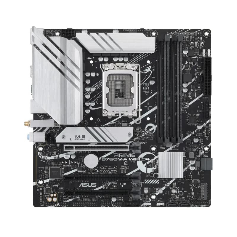 Placa de baza PRIME B760M-A WIFI D4, Intel B760, Socket 1700, mATX "90MB1CX0-M0EAY0"
