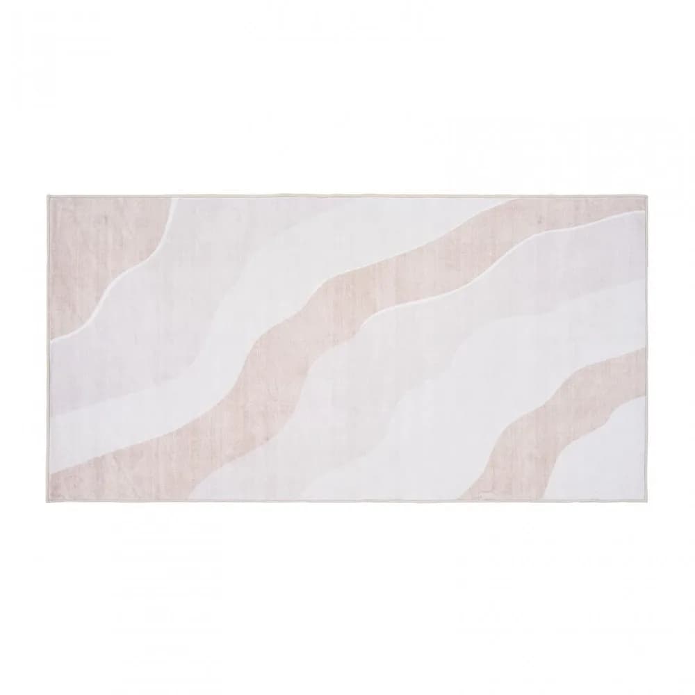 Covor printat, SAND 70x140 cm, lavabil cu spate antialunecare, inaltime fir 3mm