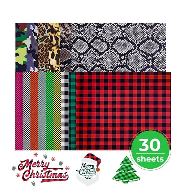 Accesoriu gravator laser xTool Patterned Heat Transfer Vinyl – 30-pack