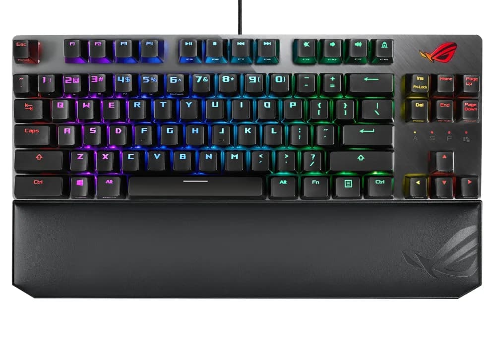 ROG STRIX SCOPE NX TKL DELUXE, ROG NX Red, Mecanica "90MP00N6-BKUA00"