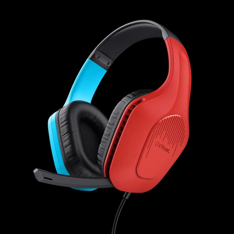 Casti Gaming Head-band Trust GXT 416S Zirox, Wired, Multicolor
