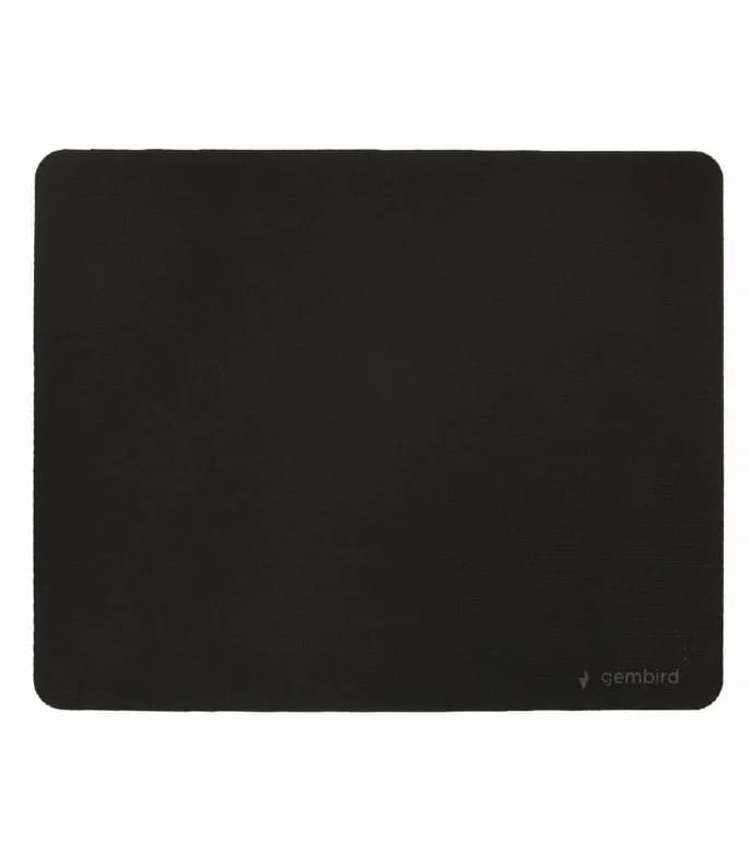 MousePAD GEMBIRD, cauciuc si material textil, 220 x 180 x 3 mm, negru, "MP-S-BK"