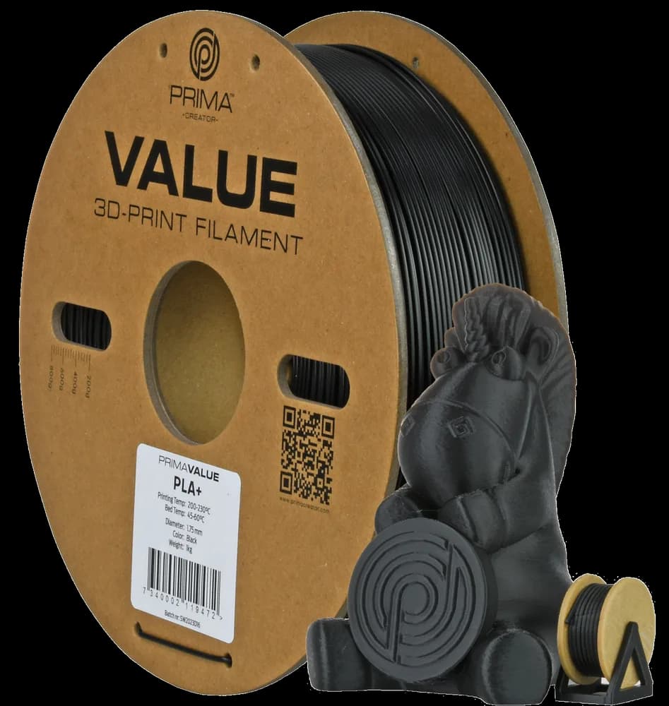 Filament PrimaCreator PrimaValue PLA+ – 2,85 mm, 1 kg (PV24-PLA-285-1000-BU)