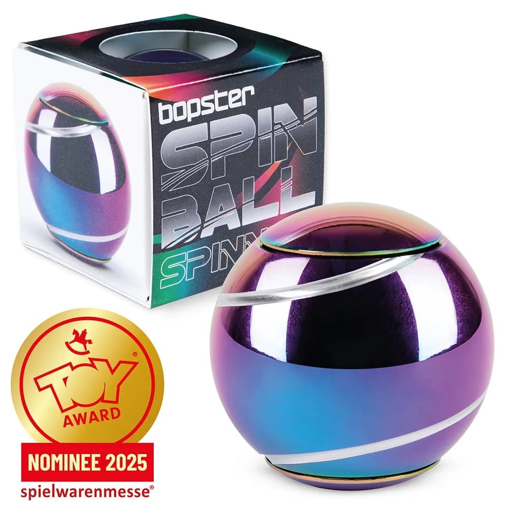 Bopster Spin Ball, Multicolor, Metalizat
