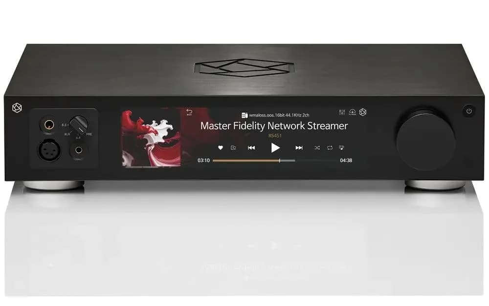 Network streamer cu DAC Rose RS451, negru