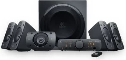 BOXE LOGITECH 5.1, RMS: 500W (4 x 67W, 1 x 165W, 1 x 67W), telecomanda wireless, black, "Z906" "980-000468"