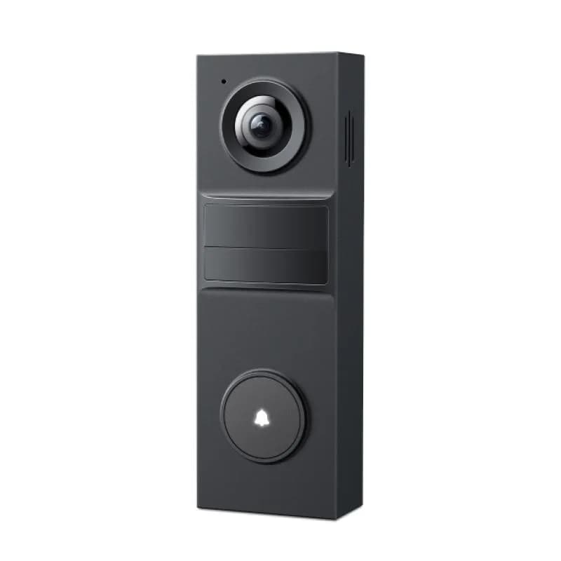 Smart Video Doorbell Mini 1 × Tapo D205, Chime NOT included SPEC: 2K 3MP (2304×1296), 2.4GHz, 5200mAh rechargeable lithium-ion battery FEATURE:180 days battery life, Head to Toe View (16:9), 160° Field of View, Smart Detection and Notifications (motion, people), Color Night Vision, Two-Way Audio