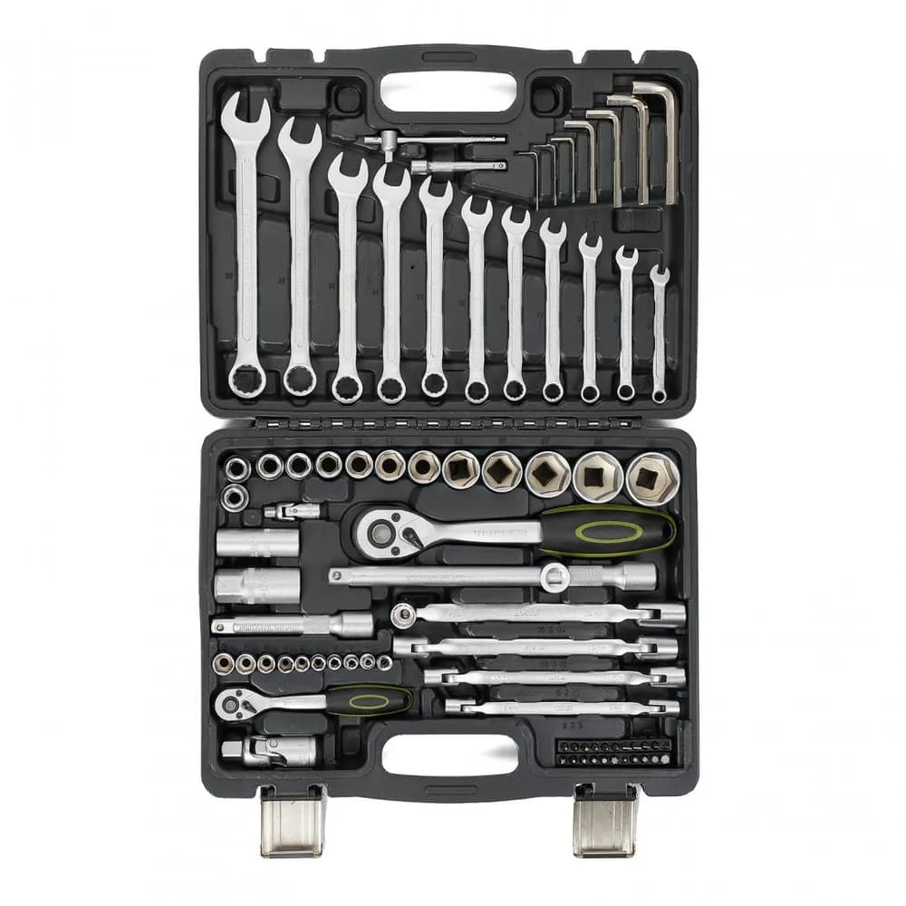 HEINNER TRUSA 77 PIESE 1/4"&1/2" CR-V