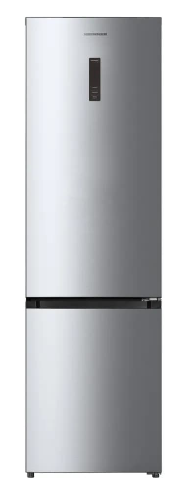 Combina frigorifica HEINNER HCNF-HM377INVXC, No Frost, 377 l, Clasa: C, Compresor Inverter, Aspect inox