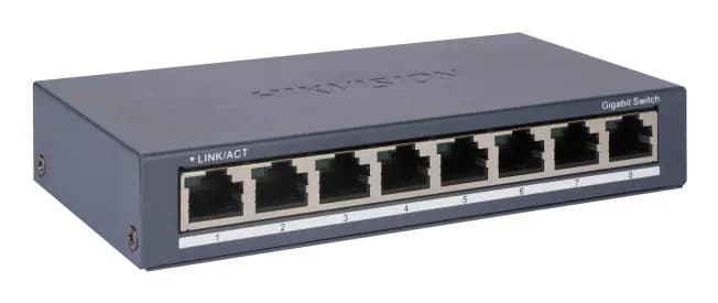SWITCH 8 PORTURI GIGABIT UNMANAGED "DS-3E0508-O"