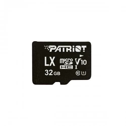 CARD MicroSD PATRIOT, 32 GB, MicroSDHC, clasa 10, standard UHS-I U1, "PSF32GMDC10"