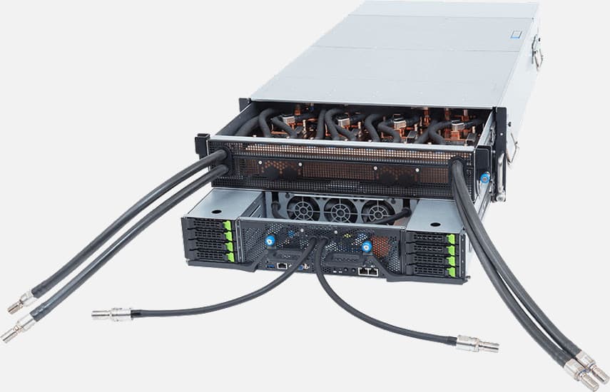 Gigabyte G4L4-SD3 — server GPU 4U, Intel Xeon 6, până la 8 GPU, 8 bay-uri