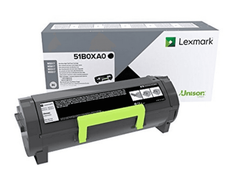 Toner Lexmark 51B0XA0, Black