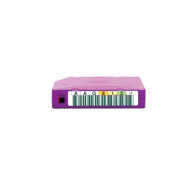 HPE LTO-6 Ultrium 6.25TB RW Custom Labeled 20 Data Cartridges with Cases