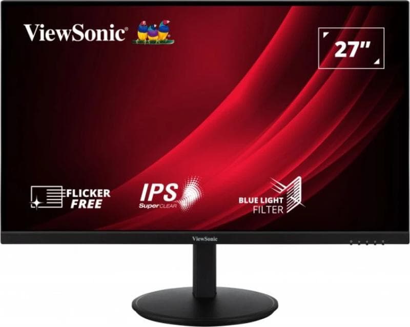 Monitor Consumer ViewSonic VG2709-2K-MHD-2, 27", 2560 x 1440 pixeli, Black
