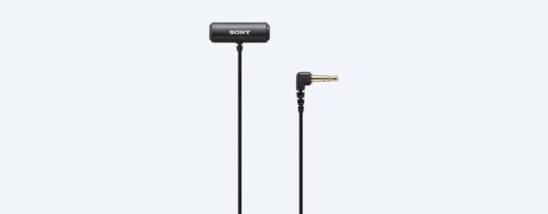 Microfon SONY ECM-LV1, Jack