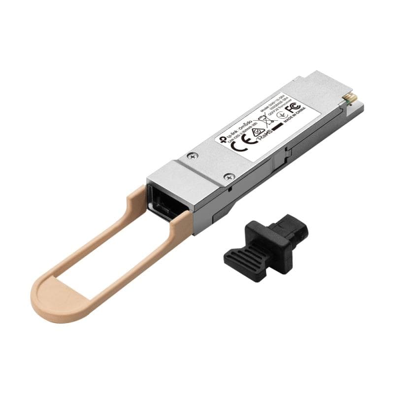 Transceiver TPL Omada 100GBASE-SR4 QSFP28 SPEC: Dual Rate 103.125Gbps and 41.2Gbps, 850nm MMF (Multimode fiber), MTP/MPO-12, 100m Distance @OM4 at 103.125Gbps (70m Distance @OM3 at 103.125Gbps, 150m Distance @OM4 at 41.2Gbps) FEATURE: Support DDM, Built-in CDR, Hot Swappable