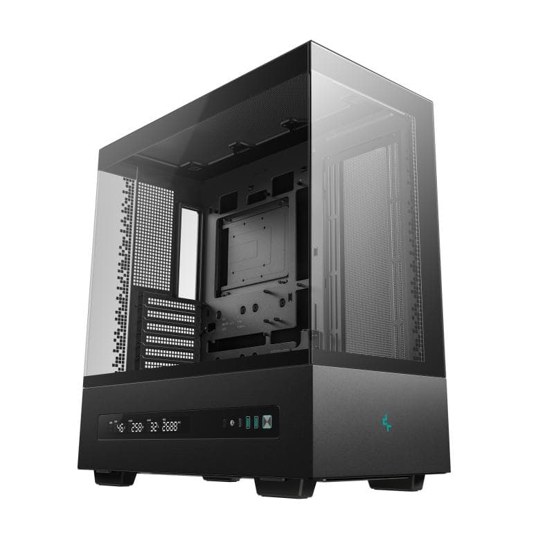 Carcasa DEEPCOOL CH690 DIGITAL, Mid Tower, Black