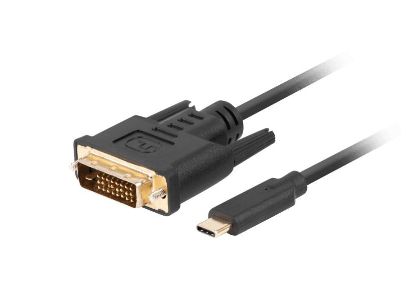 Cablu USB-C(M) DVI-D(24+1)(M) 3 m negru