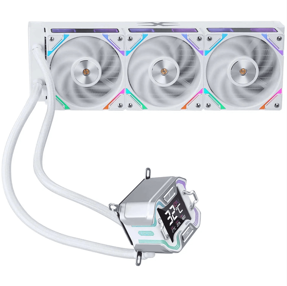 Cooler Procesor 1stPlayer X-Starship 360E, Lichid, 12 cm, 3 ventilatoare, aRGB