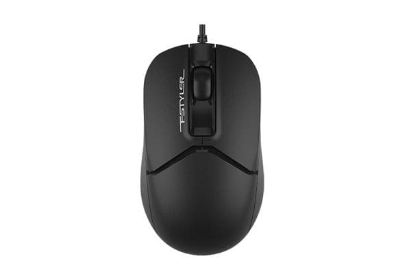 Mouse A4TECH FM12, 2000 10000 dpi, Negru